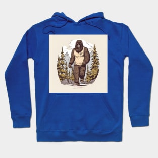 Dope Sasquatch in Nature Hoodie